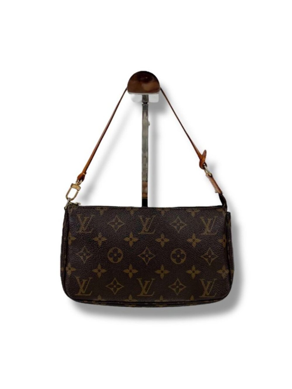Louis Vuitton Accessoire Pochette Monogram Leather Accessory Pouch Mini Handbag - Picture 3 of 12